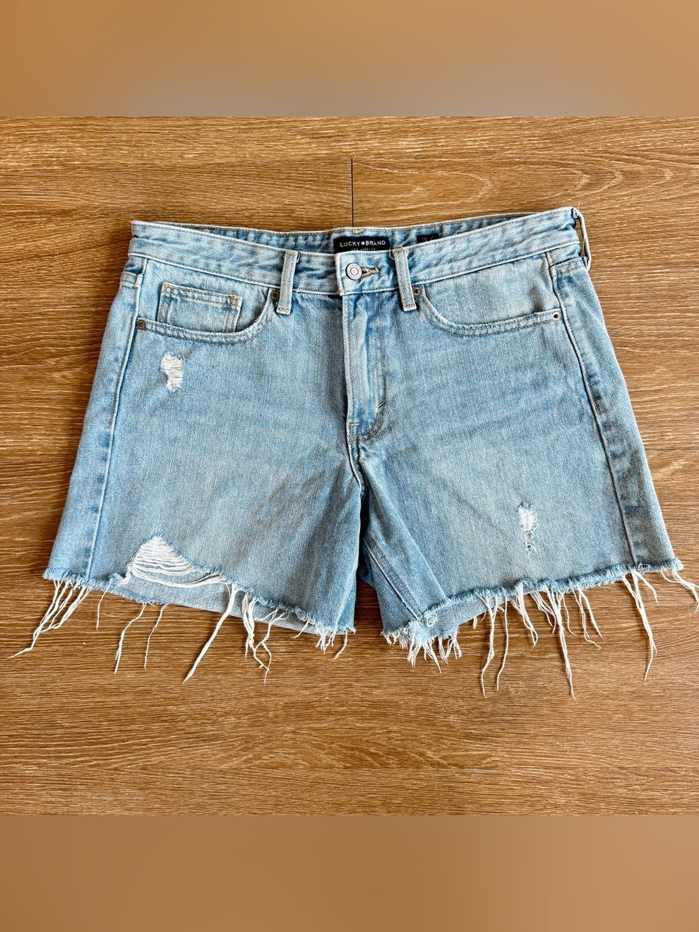Lucky Brand Distressed Denim Shorts